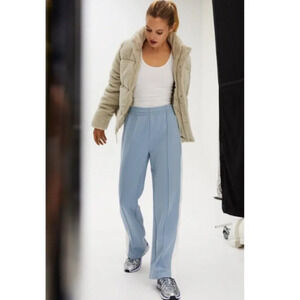 Aritzia Womens Tna Size Small Tearaway Sky Blue Colorblock Track Pant